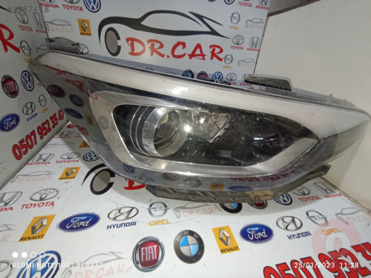 HYUNDAİ İ20 2014-19 SAĞ FAR LED'Lİ ÇIKMA PARÇA