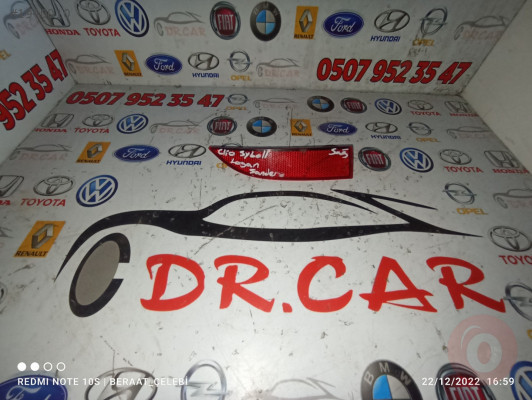RENAULT CLİO SYMBOLL DACİA LOGAN-SANDERO TAMPON REFLEKTÖRÜ