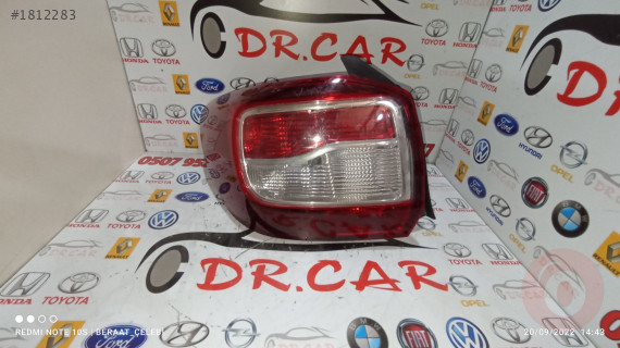 RENAULT CLİO SYBOLL JOY SOL ARKA STOP SIFIR 2012-15