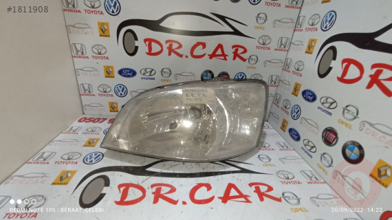 HYUNDAİ GETZ 2002-05 SOL FAR ÇIKMA PARÇA