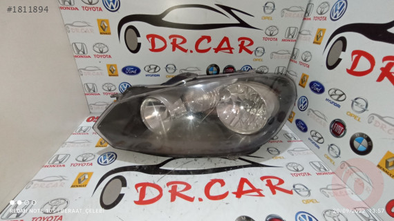 VOLKSWAGEN GOLF 6 2010-12 SOL FAR ÇIKMA PARÇA