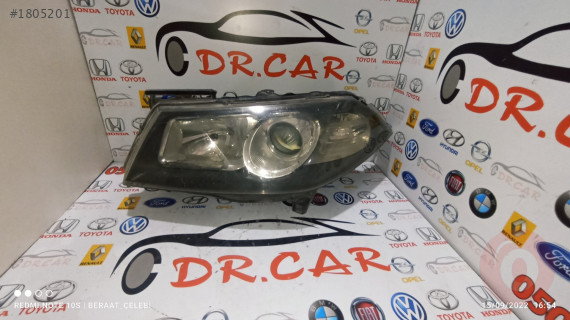 RENAULT MEGANE 2 SOL FAR MERCEKLİ İÇİ SİYAH ÇIKMA PARÇA
