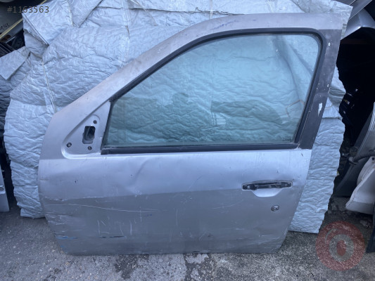 RENAULT SYMBOL SOL ÖN KAPI AZ HASARLI DOLU GRİ