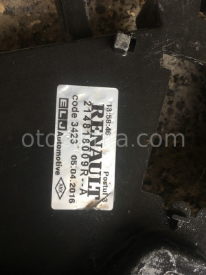 RENAULT CAPTUR 1.5 DCİ FAN DAVLUMBAZI 214818009R