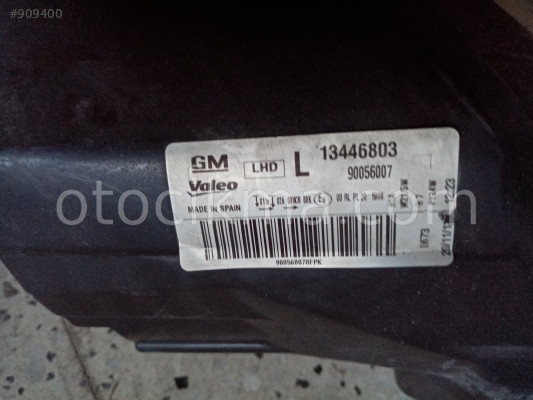 OPEL CORSA D 2012 SOL ÖN FAR 13446803