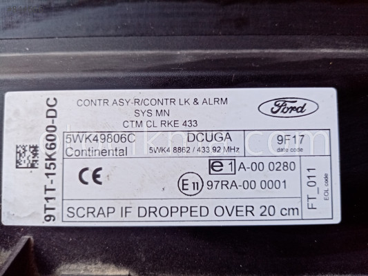 FORD TRANSİT-CONNECT KONFOR BEYNİ 5WK49806C