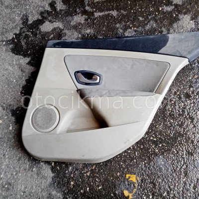 renault fluence sağ arka kapı kartonu bej