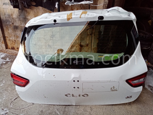 RENAULT CLİO 4 ARKA BAGAJ KAPAĞI DOLU BEYAZ AZ HASARLI
