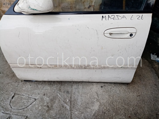 MAZDA 626 SOL ÖN KAPI HASARSIZ BEYAZ DOLU