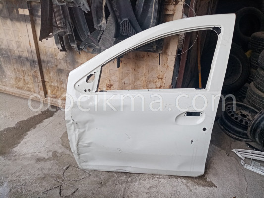 Renault clio symbol sol ön kapı beyaz 2012 2016