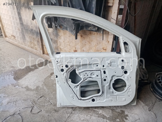 Renault clio symbol sol ön kapı beyaz 2012 2016