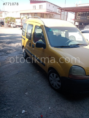 Renault kangoo sağ sürgülü kapı dolu hasarsız sarı