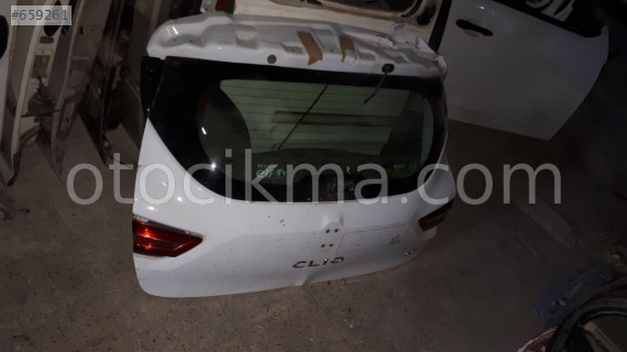 Clio 4 arka bagac dolu