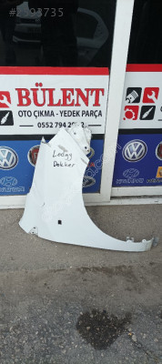 Dacia Dokker sağ ön çamurluk orijinal çıkma