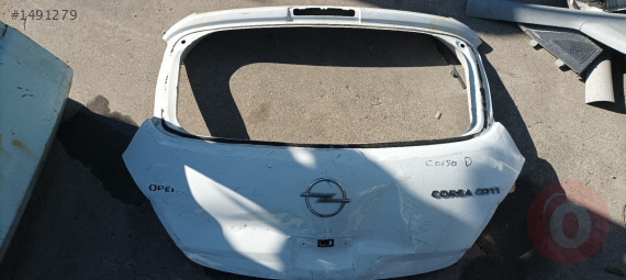 Opel Corsa D bagaj kapağı orijinal çıkma