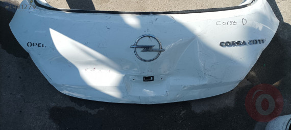 Opel Corsa D bagaj kapağı orijinal çıkma