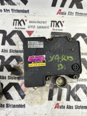 89541-52110 TOYOTA YARİS ÇIKMA ABS BEYNİ