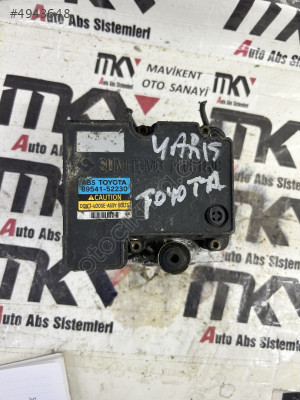 89541-52230 TOYOTA YARİS ÇIKMA ABS BEYNİ