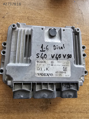 Volvo V50 S40 C30 1.6 DIESEL MOTOR BEYNİ