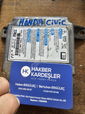 HONDA CİVİC AİRBAG BEYNİ