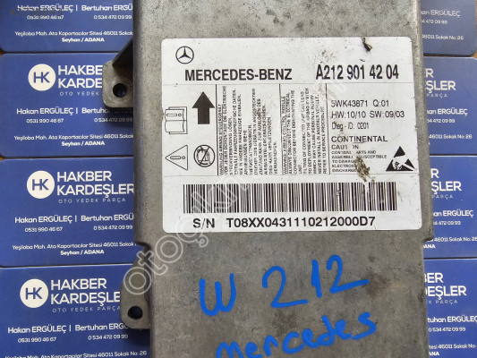 W 212 E 350 AİRBAG BEYNİ