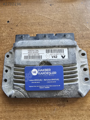 237103317R RENAULT CLİO IV VALEO V42 MOTOR BEYİNİ 237102071R ...