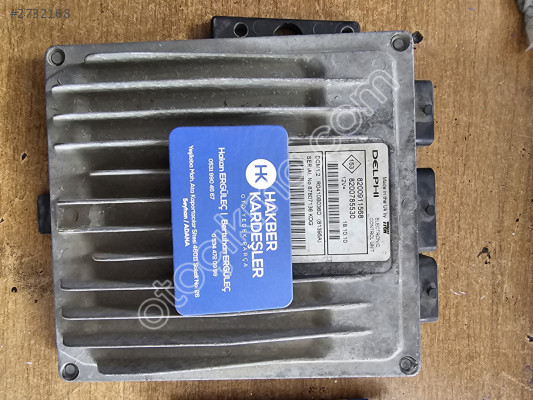 Clio Megane 1.5 DCI Dizel Motor Beyni 8200911568 8200785530
