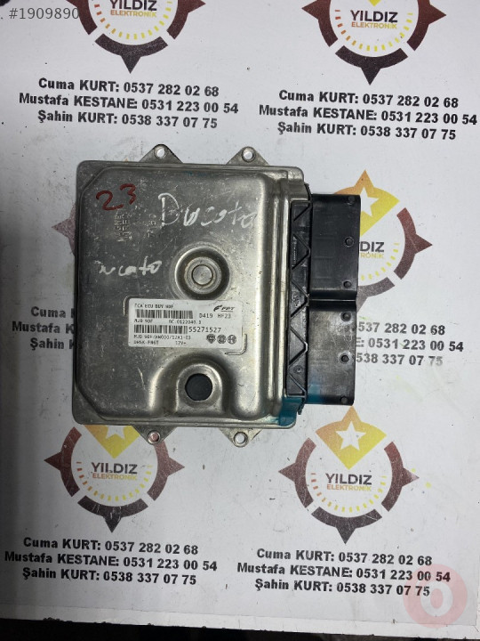 FIAT DUCATO MJD9DF CIKMA MOTOR BEYNI 55271527