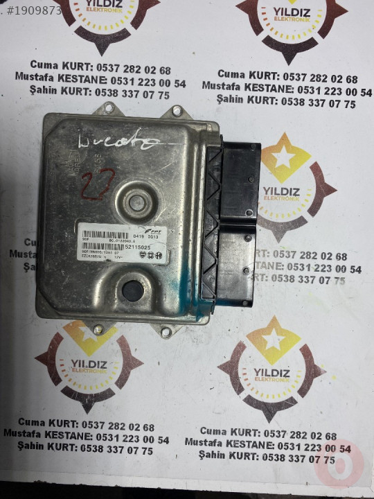 FIAT DUCATO 9DF_HW000 CIKMA MOTOR BEYNI 52115025