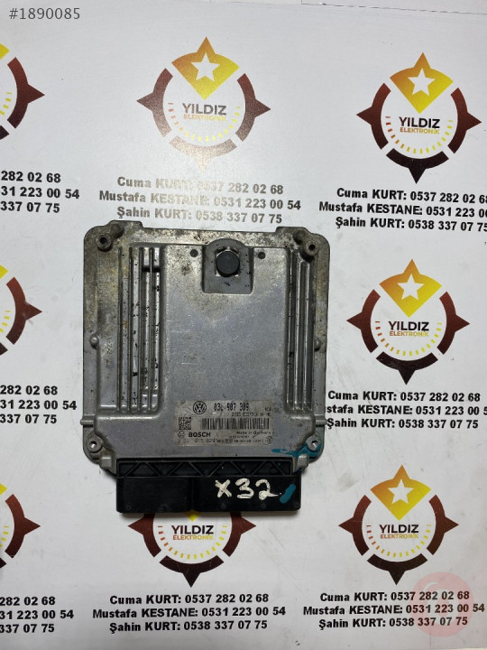 VOLKSWAGEN PASSAT CİKMA MOTOR BEYNI 03L907309-0281015029
