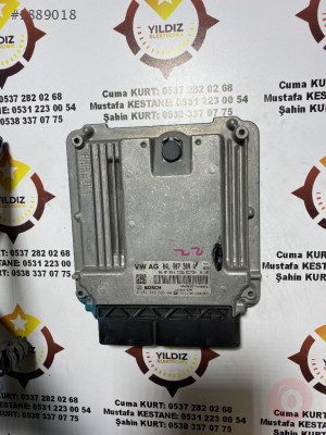 VOLKSWAGEN GOLF CIKMA MOTOR BEYNI 04L907309A-0281018526