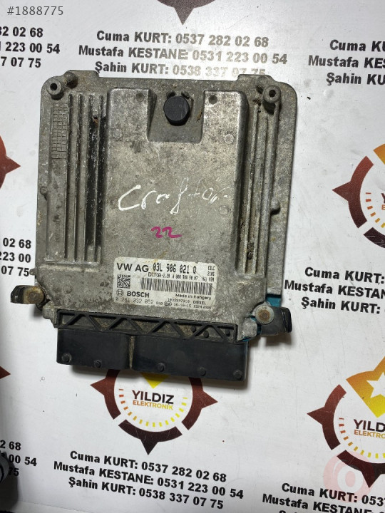 VOLKSWAGEN CRAFTER CIKMA MOTOR BEYNI 03L906021Q-0281032052
