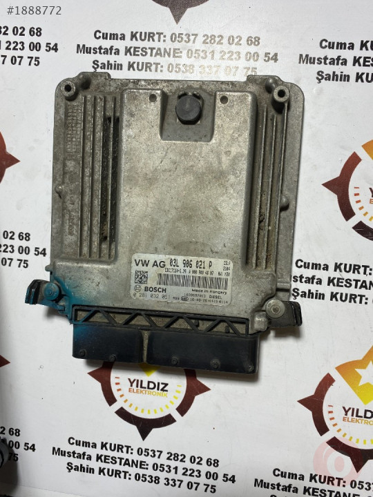 VOLKSWAGEN CRAFTER CIKMA MOTOR BEYNI 03L906021P-0281032051