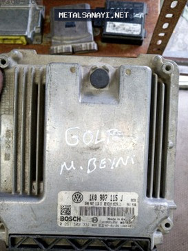 Volkswagen Golf motor beyni