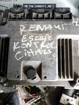 Renault escape kontrol paneli