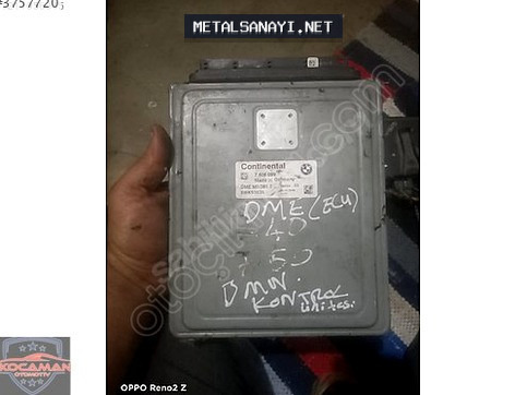 dme ecu bmw kontrol ünitesi 7608099 | ÇIKMA PARÇA OEM 7608099