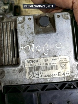 Fiat doblo 1.6 motor beyni 51889887 0281017012 0281 017 012 | ÇIKMA PARÇA OEM 51889887