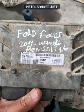 ford focus 2011 model vanuslu benzinli 1.6 motor beyni (OBAC)